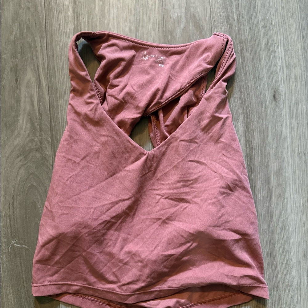 Aerie Offline Open back tank